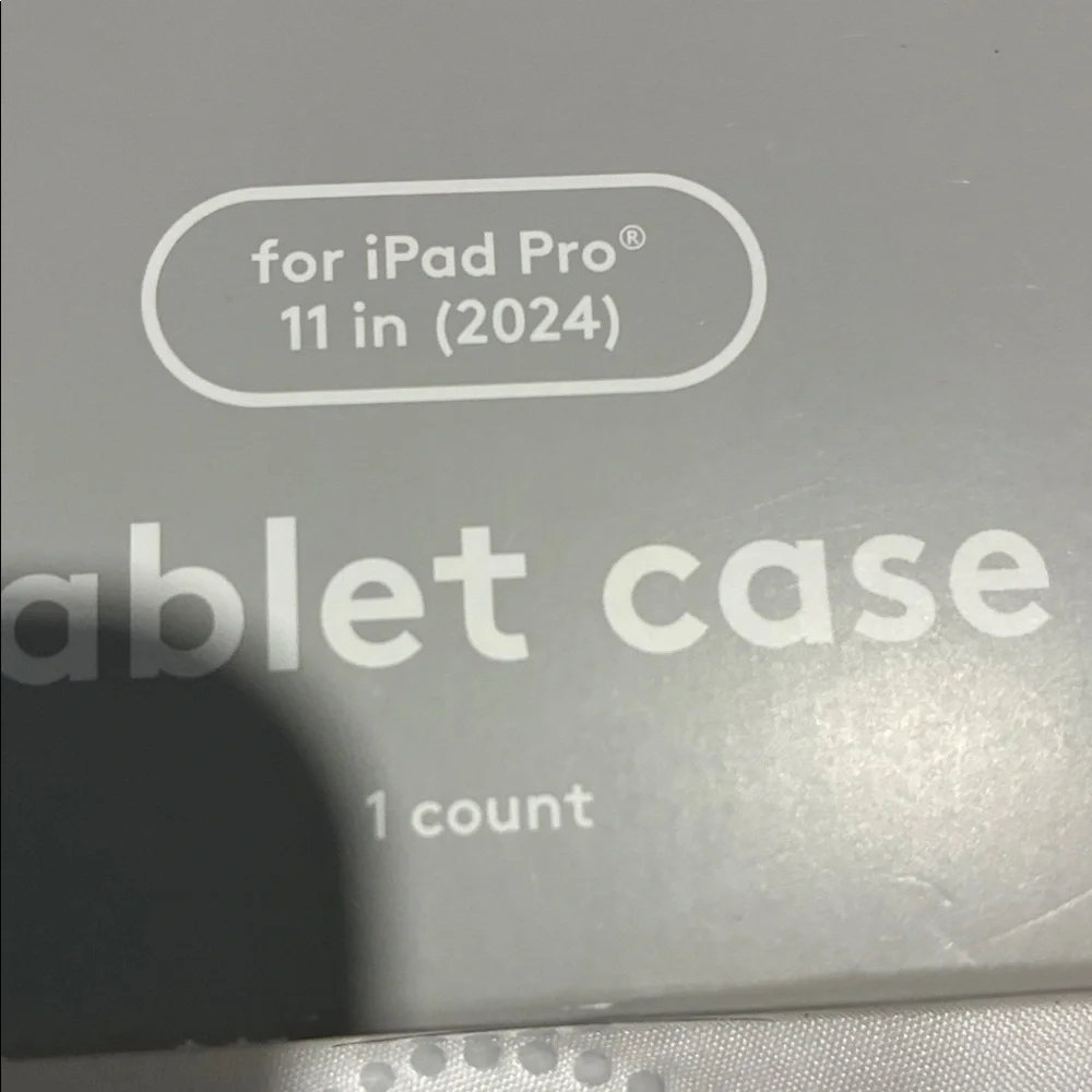 Heyday Black Tablet Case for iPad Pro 11-inch (2024)